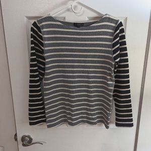 J. Crew Colorblock Striped Shirt